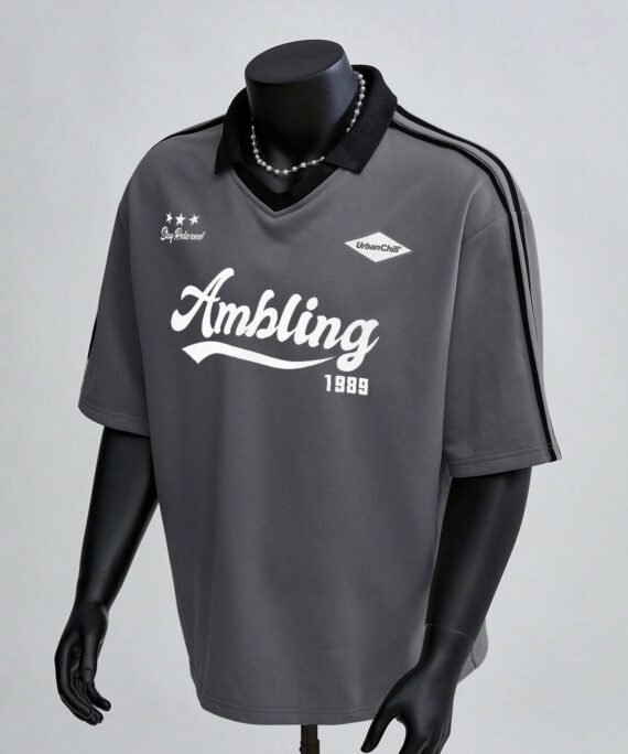 Polo en Maille à Manches Courtes